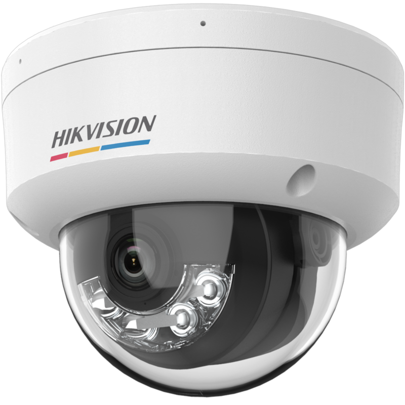 Caméra IP Mini dôme fixe ColorVu 4 MP avec éclairage hybride intelligent – Image 2