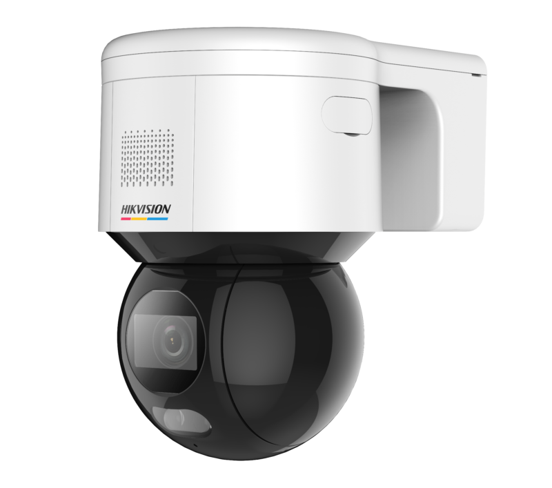 Caméra IP mini dôme PT Wi-Fi ColorVu 3 pouces 4 MP