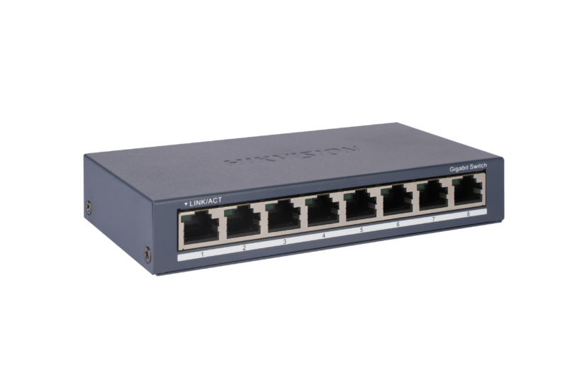 Switch 9 × Gigabit RJ45 ports